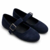 Balghine en daim cuir pure