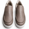 Sneakers slip en cuir pure